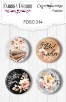 Скрапбукинг копчета "Sentimental story #314", Fabrika Decoru