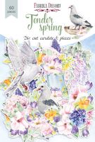 Дизайнерски хартиени елементи "Tender spring", Fabrika Decoru
