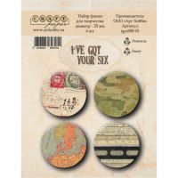 Скрапбукинг копчета "I've got your six", Craft Paper