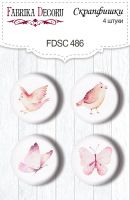 Скрапбукинг копчета "Funny fox girl #486", Fabrika Decoru
