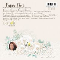 Дизайнерско блокче "Sentimental", 15см, Lemoncraft