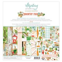 Дизайнерски хартии "Country Fair", 30см, Mintay Papers