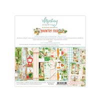 Дизайнерско блокче хартии "Country Fair", 15см, Mintay Papers