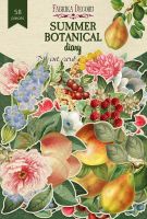 Дизайнерски хартиени елементи "Summer botanical diary", Fabrika Decoru