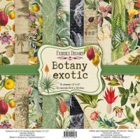 Дизайнерски хартии "Botany exotic", 30см, Fabrika Decoru