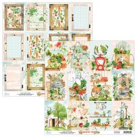 Дизайнерски лист "Country Fair"-06, 30см, Mintay Papers