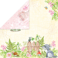 Дизайнерски лист "Woodland Story"-5, 30см, Craft&You Design