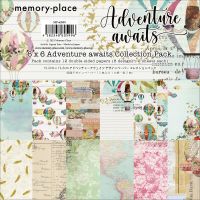 Дизайнерско блокче "Adventure Awaits", 15см, Memory Place