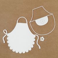 Силует от бирен картон "Apron", Kora Projects