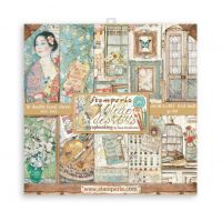 Дизайнерски хартии "Atelier des Arts", 20см, Stamperia