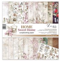 Дизайнерски хартии "Home Sweet Home", 30см, Laserowe Love