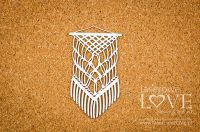 Елемент от бирен картон "Macrame knot", Laserowe Love