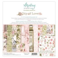 Дизайнерски хартии "City of Love", 30см, Mintay Papers