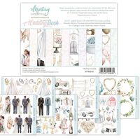Дизайнерско блокче "Wedding Book", 15смх20см, Mintay Papers