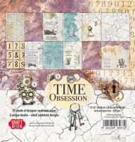 Дизайнерски хартии "Time Obsession", 30см, Craft&You Design
