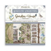 Дизайнерски хартии "Garden House", 20см, Stamperia