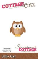 Дизайнерска щанца за изрязване "Little Owl", Cottage Cutz