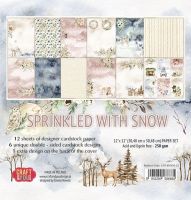 Дизайнерски хартии "Sprinkled with Snow", 12л., 30см, Craft&You Design