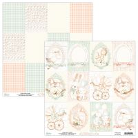 Дизайнерски лист "Little One"-06, Mintay Papers, 30.5см
