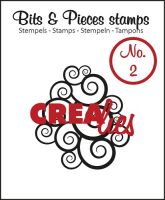 Прозрачен печат №2 "Spirals", Crealies