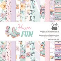 Дизайнерски хартии "Have Fun", 15см, P13