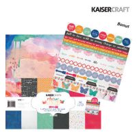 Дизайнерски хартии  "Chase rainbows", 30см, Kaisercraft