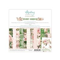 Дизайнерско блокче "Peony Garden", 15см, Mintay Papers