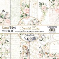 Дизайнерски хартии "Special Day", 15см, ScrapBoys