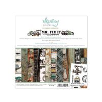 Дизайнерско блокче "Mr.Fix It", 15см, Mintay Papers