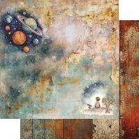 Дизайнерски хартии "Between Worlds", 20см, Alchemy of Art