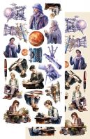 Дизайнерски елементи за изрязване "Between Worlds", Alchemy of Art