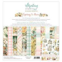 Дизайнерски хартии "Spring is Here", 30см, Mintay Papers