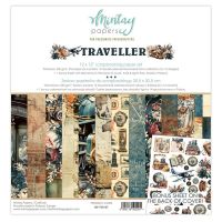 Дизайнерски хартии "Traveller", 30см, Mintay Papers