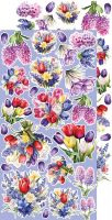 Дизайнерски елементи за изрязване "Tulip Love-Flowers", Craft o'Clock