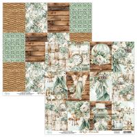 Дизайнерски лист "Rustic Charms"-06, Mintay Papers