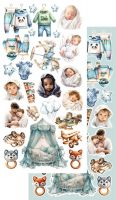 Дизайнерски елементи за изрязване "My Little Baby Boy", Alchemy of Art