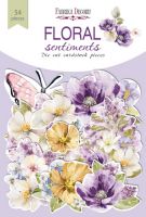 Дизайнерски хартиени елементи "Floral Sentiments", Fabrika Decoru