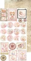 Дизайнерски елементи за изрязване "Girl&Curl-Mix", Craft o'Clock