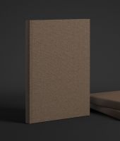 Термореактивна хартия "Napura Canvas" - тъмнокафява канава - 50x70см, Winter&Company