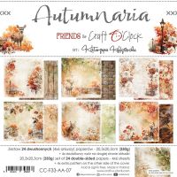 Дизайнерски хартии "Autumnaria", 20см, Craft o'Clock