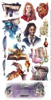 Дизайнерски елементи за изрязване "Legends of the Magic School", Alchemy of Art