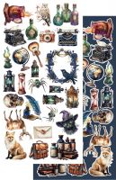 Дизайнерски елементи за изрязване "Legends of the Magic School", Alchemy of Art