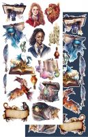 Дизайнерски елементи за изрязване "Legends of the Magic School", Alchemy of Art