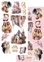 Дизайнерски елементи за изрязване "Beautiful Memories-Wedding", Alchemy of Art