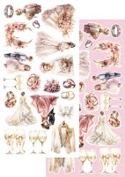 Дизайнерски елементи за изрязване "Beautiful Memories-Wedding", Alchemy of Art