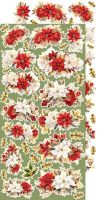 Дизайнерски елементи за изрязване "Christmas Everywhere-Flowers and more", Craft o'Clock