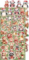 Дизайнерски елементи за изрязване "Christmas Everywhere-Flowers and more", Craft o'Clock