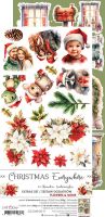 Дизайнерски елементи за изрязване "Christmas Everywhere-Flowers and more", Craft o'Clock