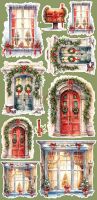 Дизайнерски елементи за изрязване "Christmas Everywhere-Flowers and more", Craft o'Clock