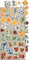 Дизайнерски елементи за изрязване "Cozy Winterland-Flowers and more", Craft o'Clock